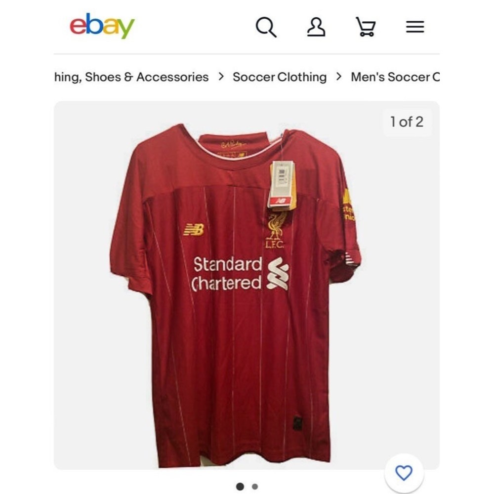 New Balance Liverpool -Red Jersey